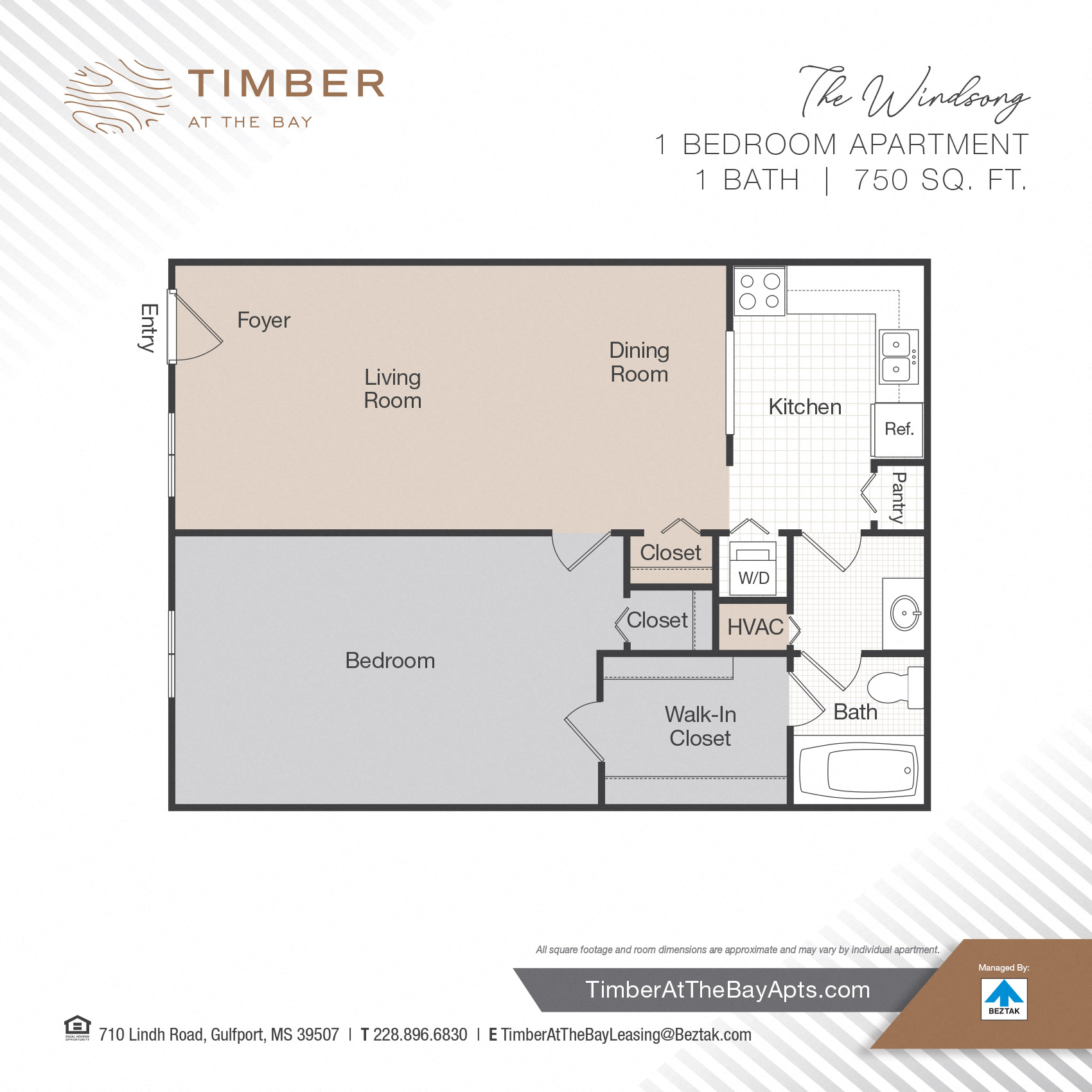 The Windsong floor plan